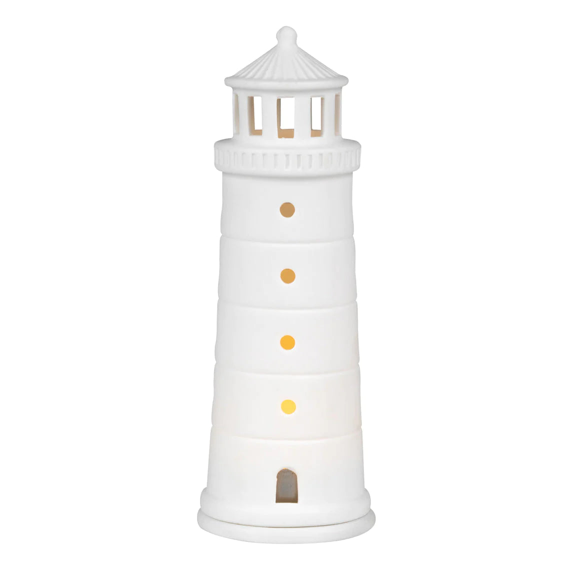 Beyond The Sea Lighthouse Tealight Holder -  Small - 6.3"