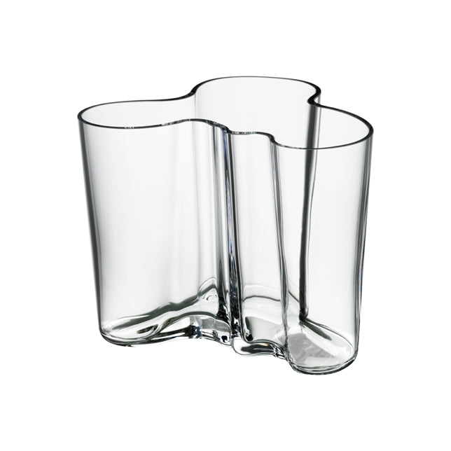 Iittala Alvar Aalto Vase 4.75 Inch / 120 mm Clear