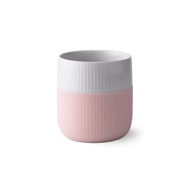 Fluted Contrast Mug 35 cl - Dahlia