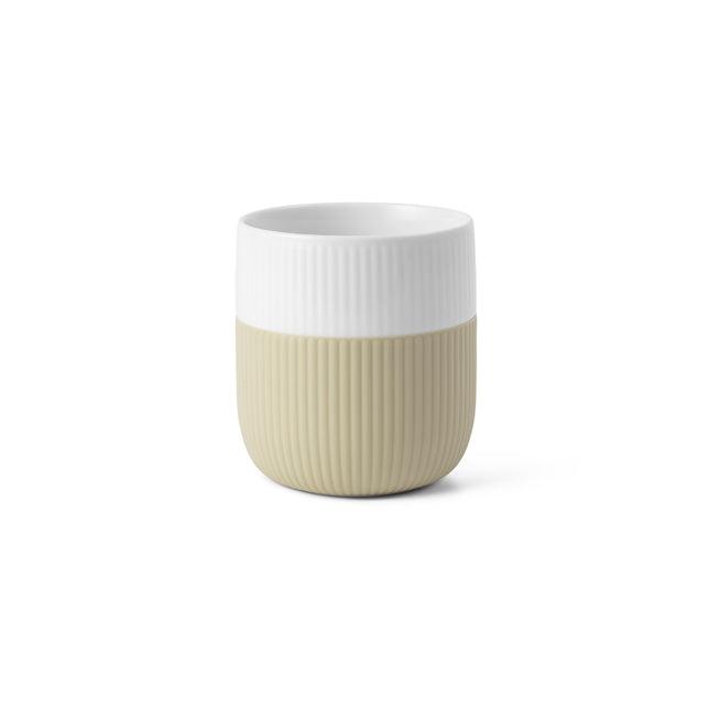 Fluted Contrast Mug 35 cl - Sand