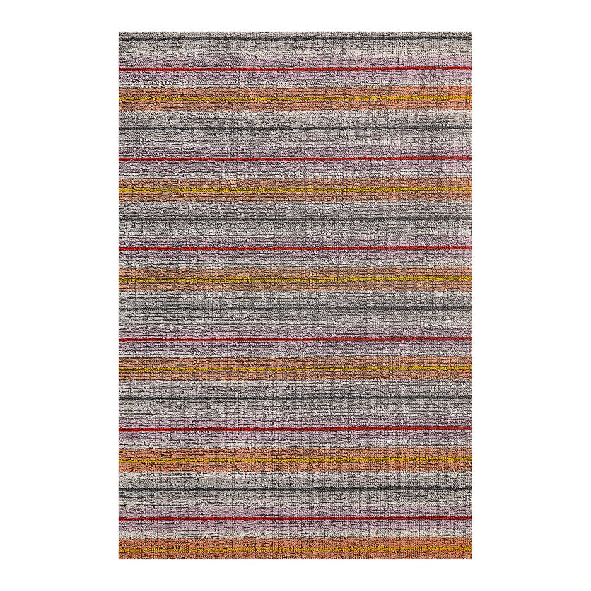 Ribbon Stripe Shag Mats - Bon Bon