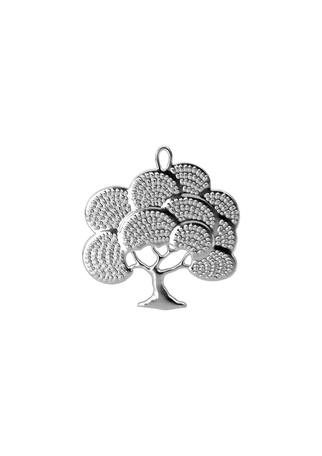 Karen's Oak H6.5cm / 2.6 in silver plated