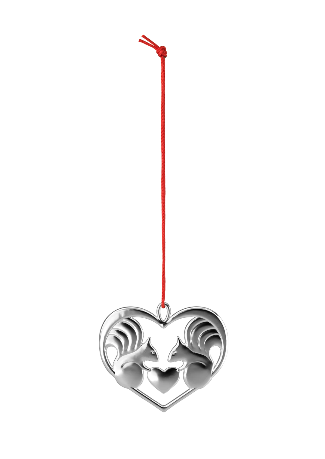 Nuts about you H6 cm / 2.4 in silver plated
