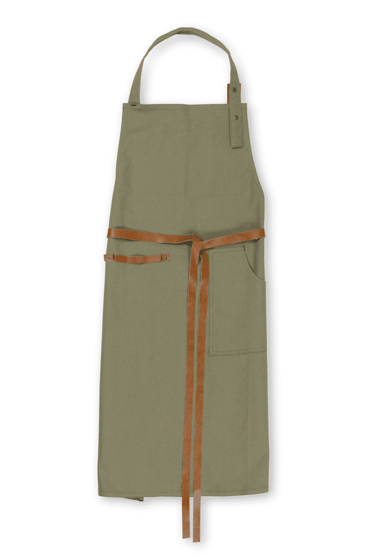 Juna RAW Apron, Dusty Green