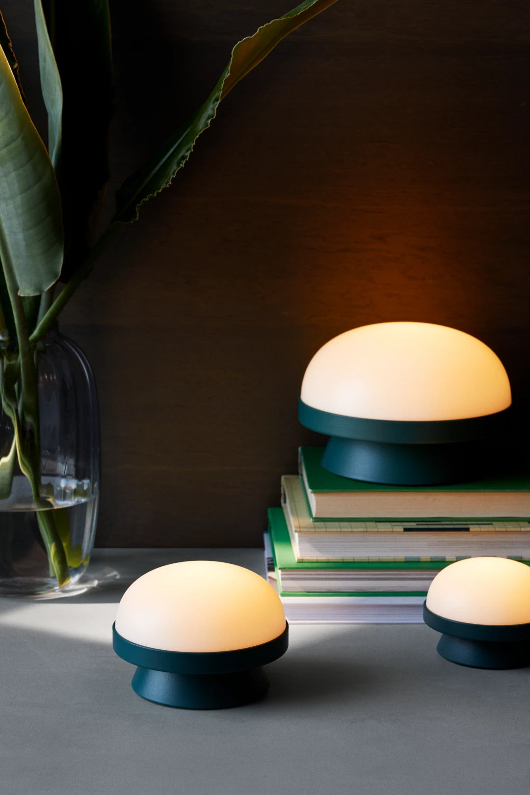Soft Spot Solar Dots - Dia 11.5 cm / 4.5in forest green