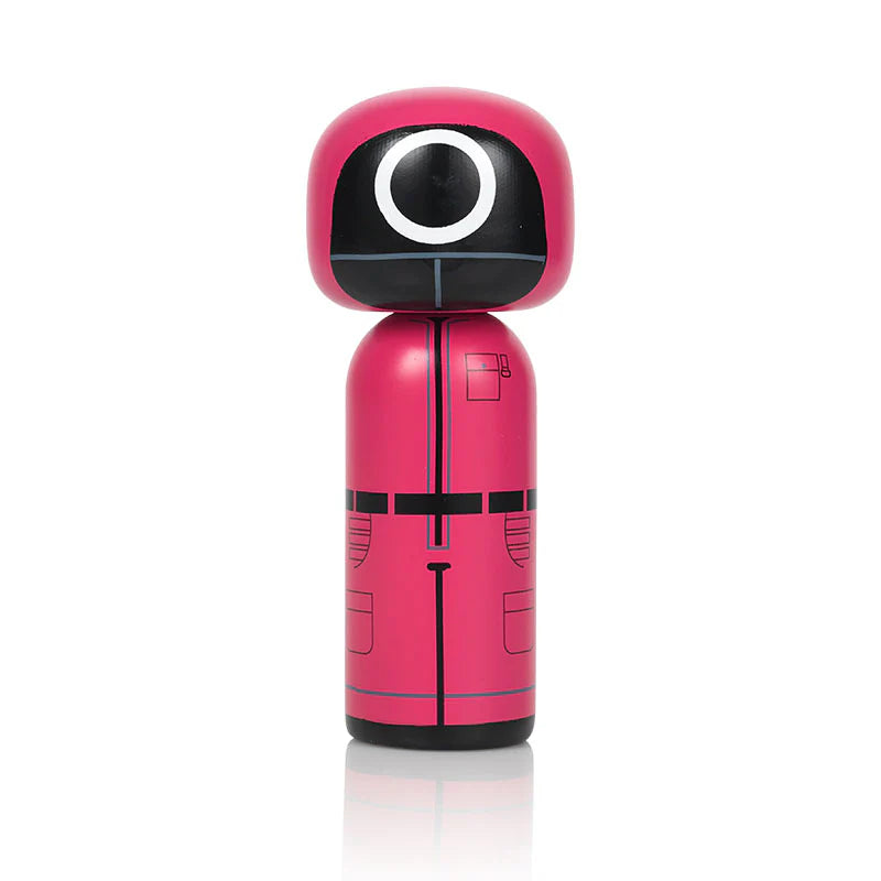 Kokeshi Doll by Sketch.Inc for Lucie Kaas - Squid Game, Masked Worker