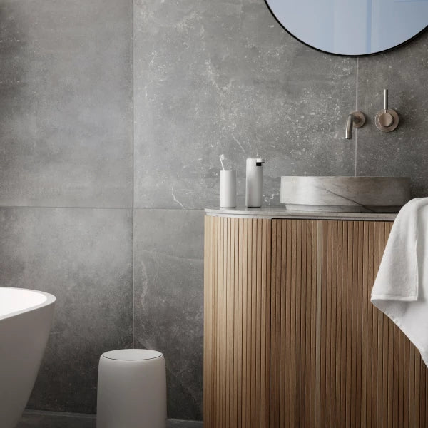 SONO Pedal Bin Wastebasket 5 L  - White