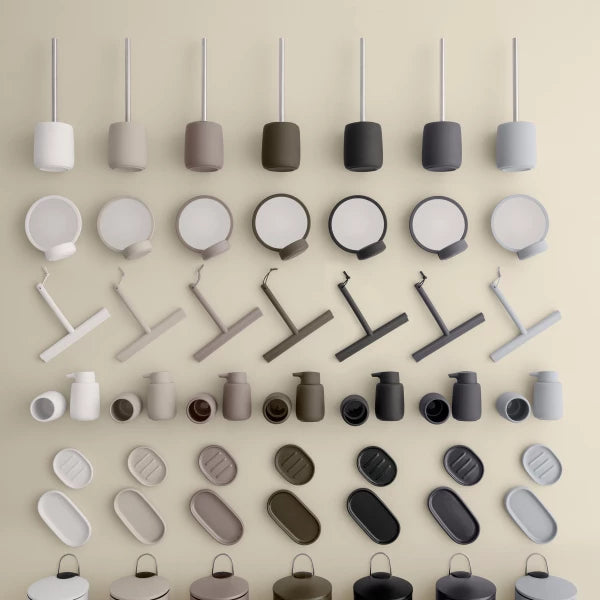 SONO Pedal Bin Wastebasket 5 L  - White