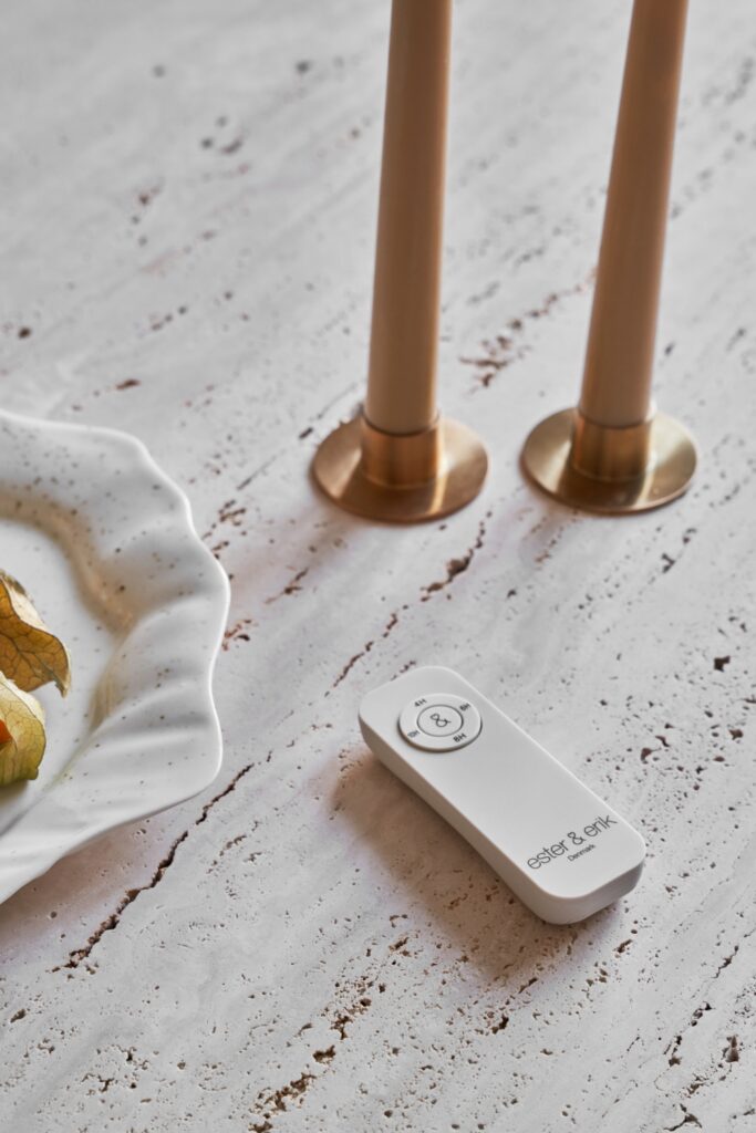 LED taper candles 2 pcs. 40cm 10-Silky