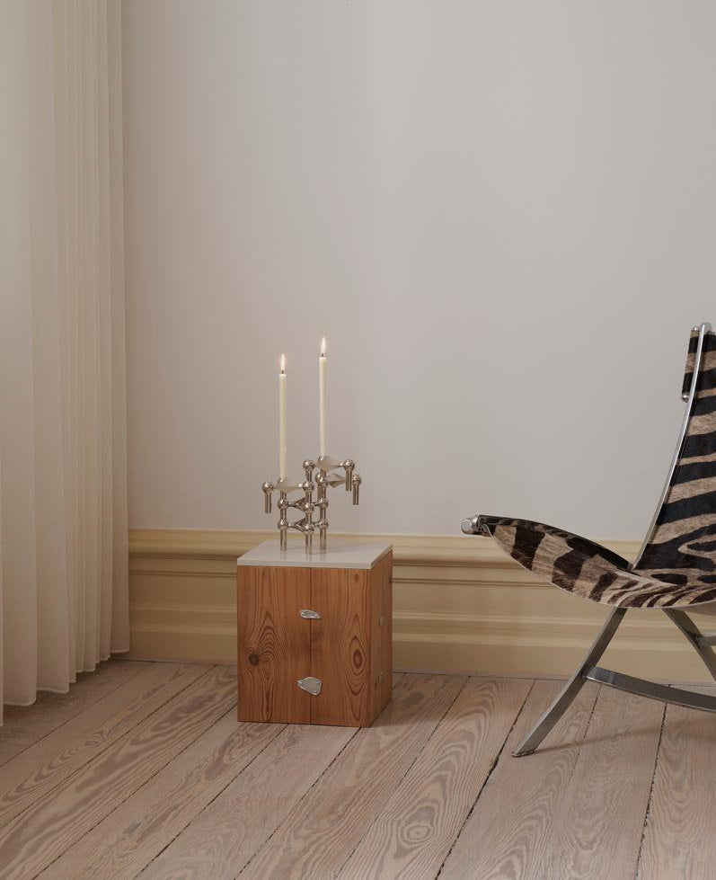 STOFF Nagel candles box w/8 pcs, Cream