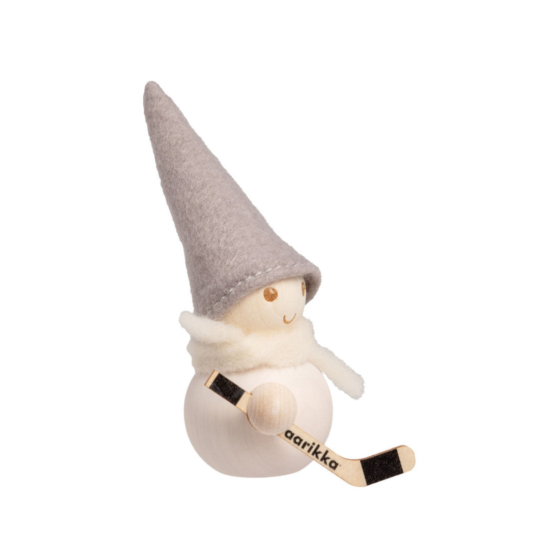 Tonttu Frost Elf 9cm JÄÄKIEKKOILIJA / Hockey Player