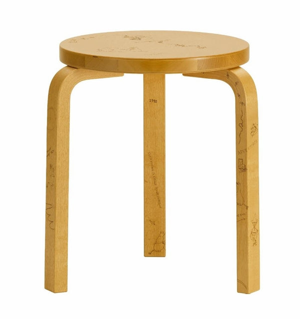 Artek + Moomin  Stool 60 Celebration