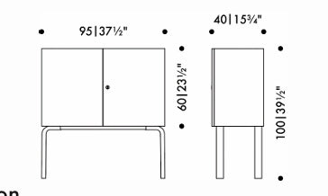Artek + Moomin  Cabinet 250 Celebration