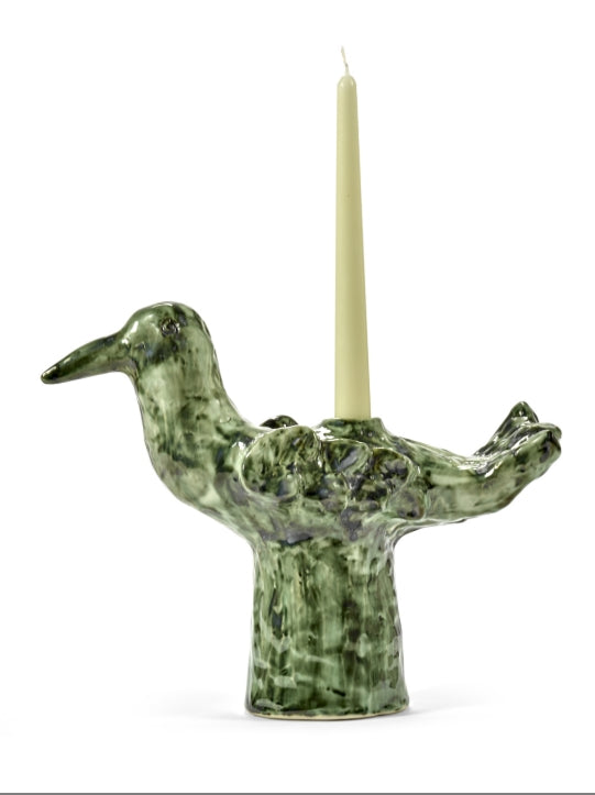 Candle Holder Green Cosas Lindas
