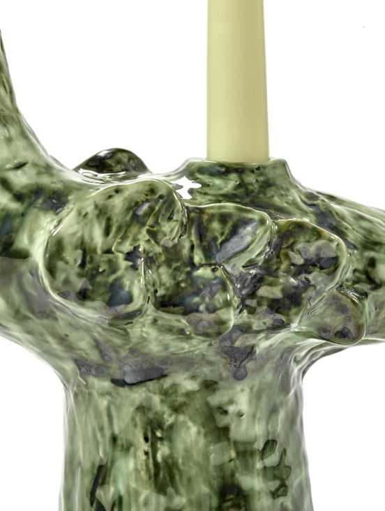 Candle Holder Green Cosas Lindas