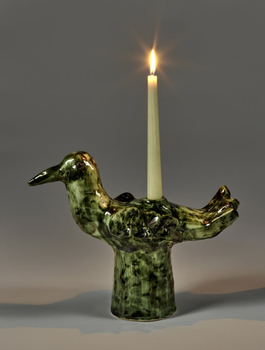 Candle Holder Green Cosas Lindas