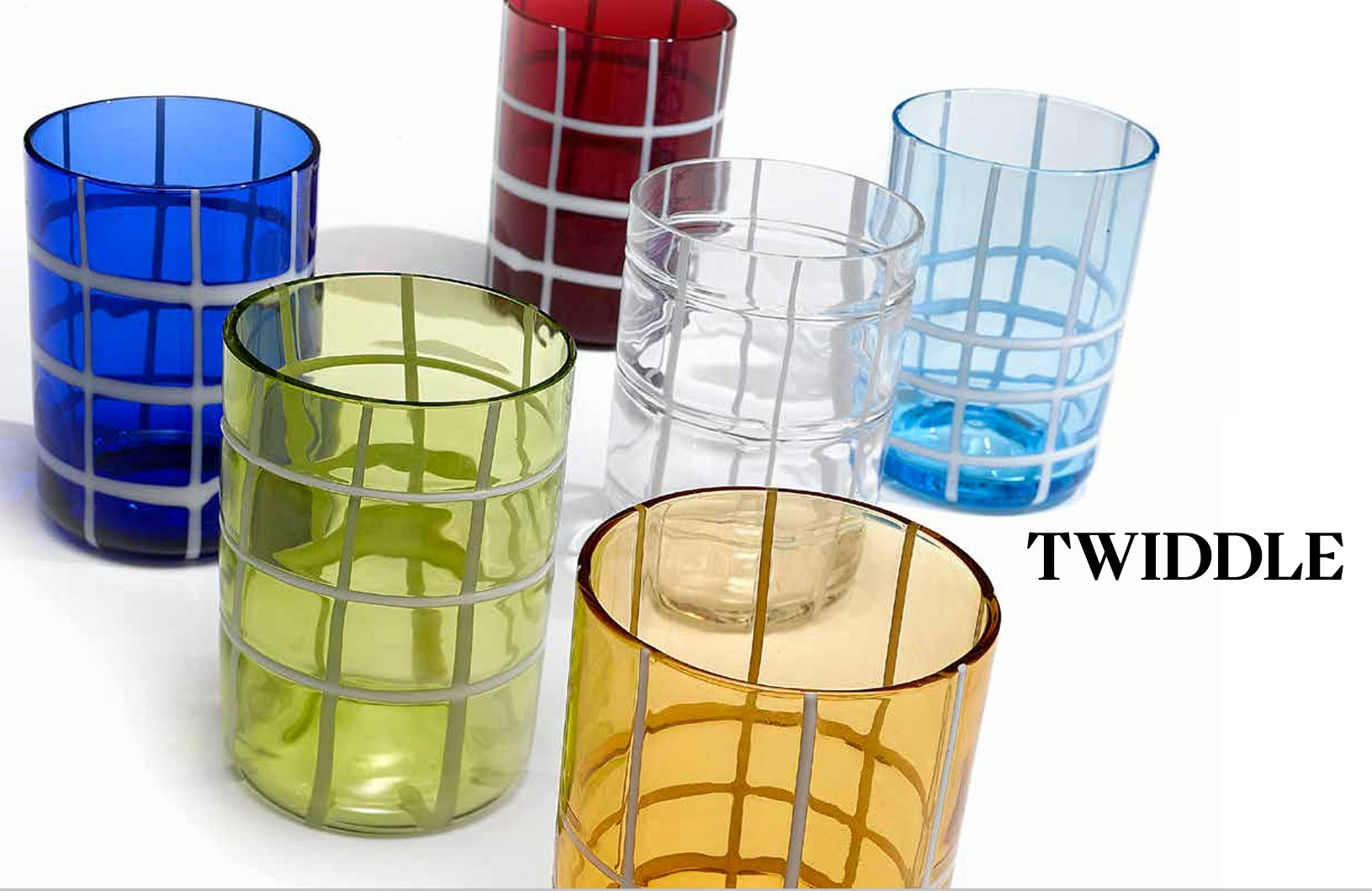 Twiddle Tumbler 11.8z Assorted (Set of 6)