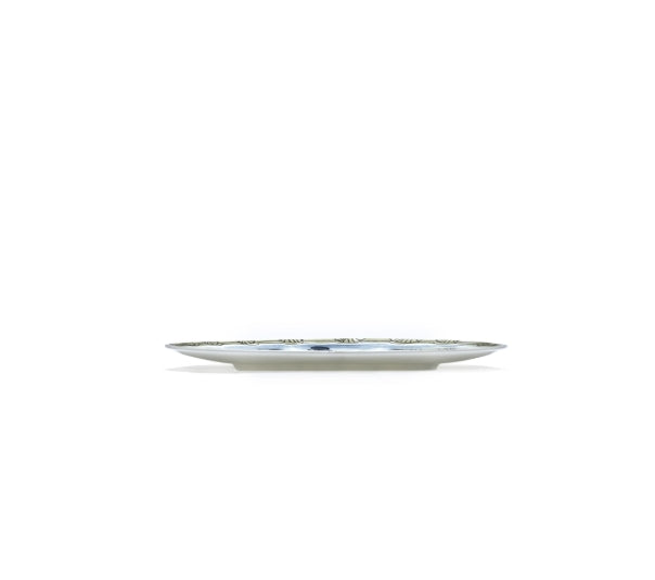 Midnight Flowers Plate Small Mirtillo Tea