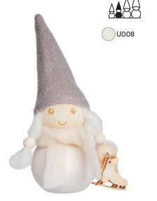 Tonttu Frost Elf 11cm LUISTELIJA /  ICE SKATER