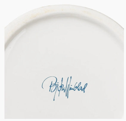 Eva Vase - H7.3" blue/rose