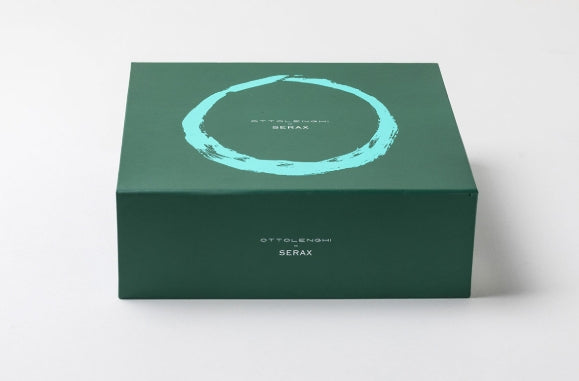 Salad Bowl 28.5cm White Stripes Blue Feast