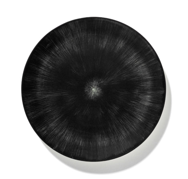 Ann Demeulemeester plate 24 cm L WHITE / BLACK 6
