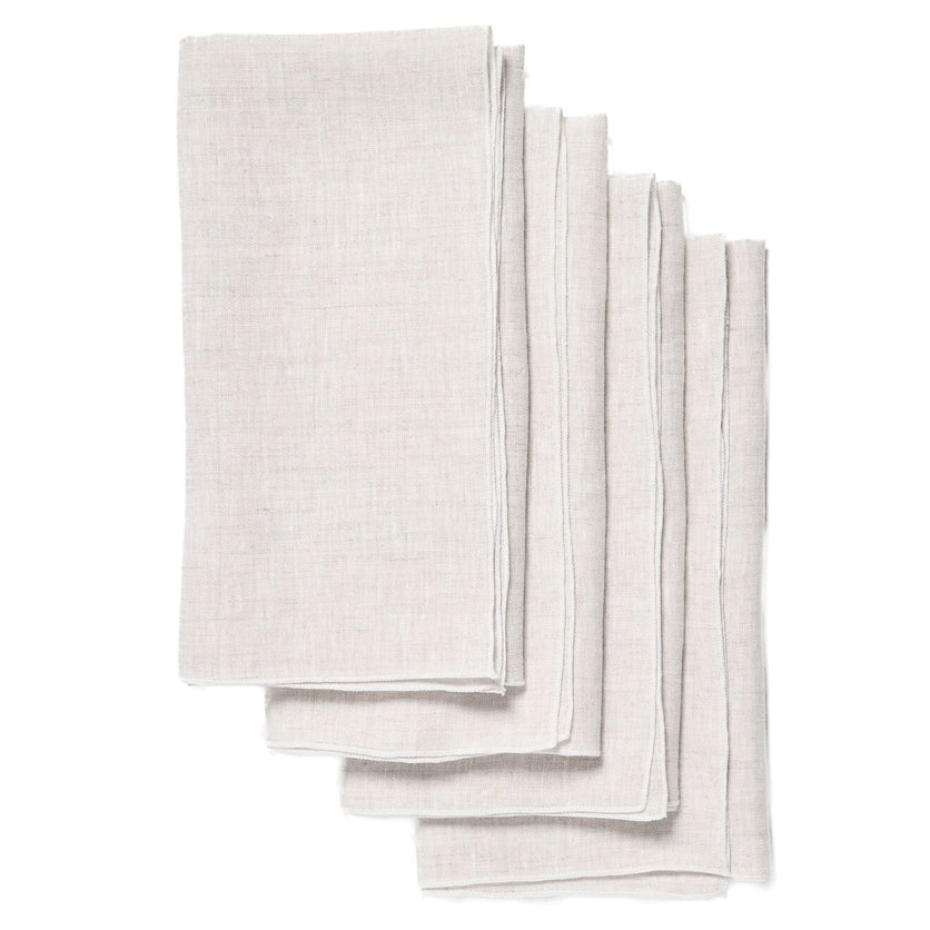 Table / Napkins Linen Napkins - Flax