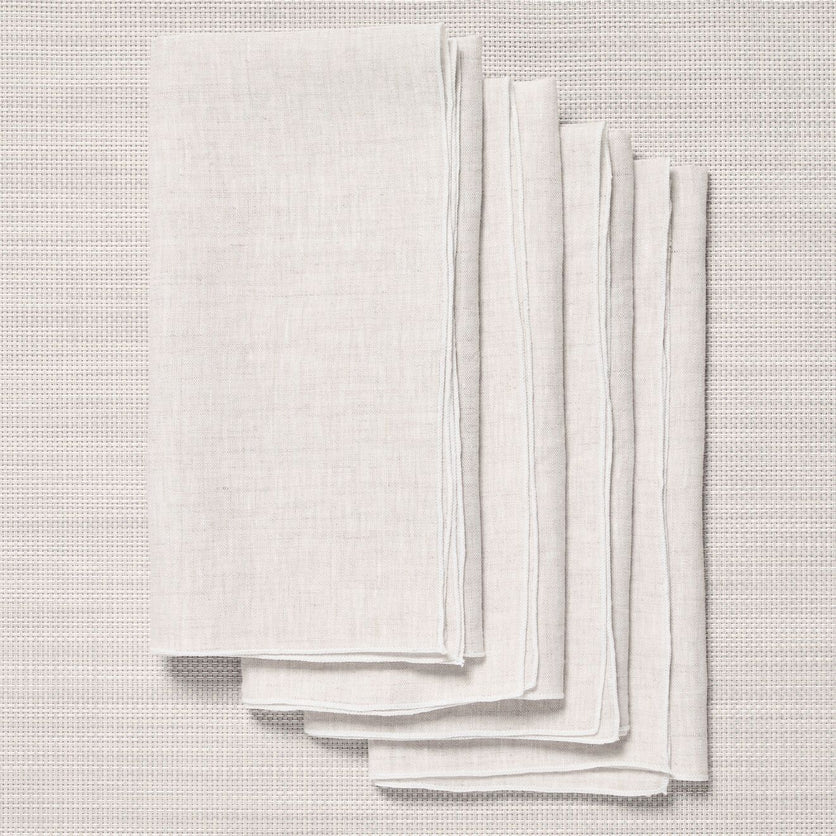 Table / Napkins Linen Napkins - Flax