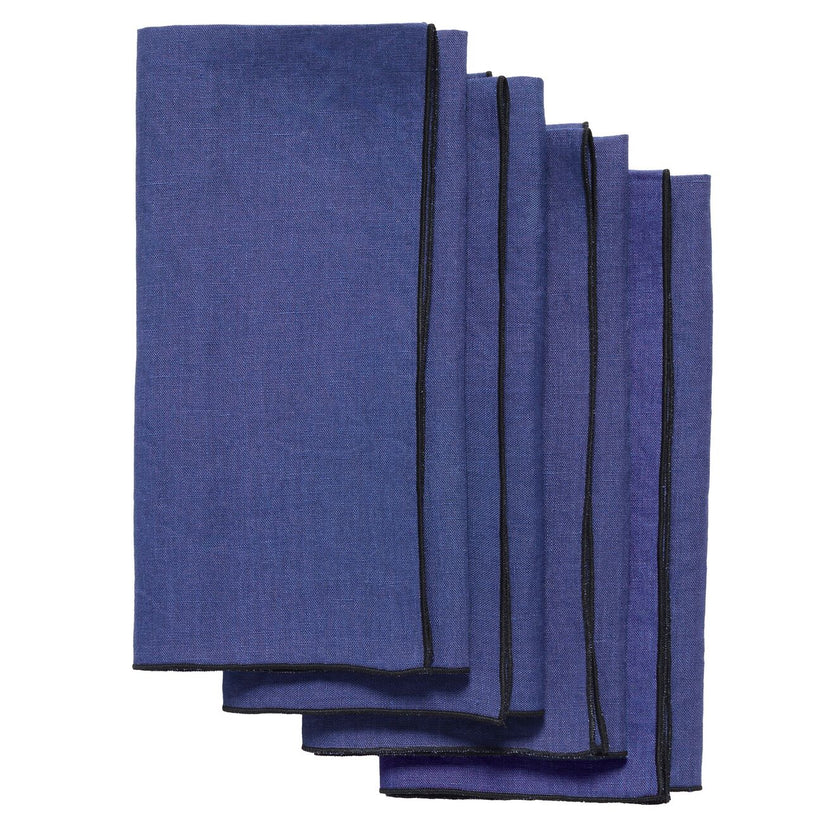 Table / Napkins Linen Napkins - Indigo