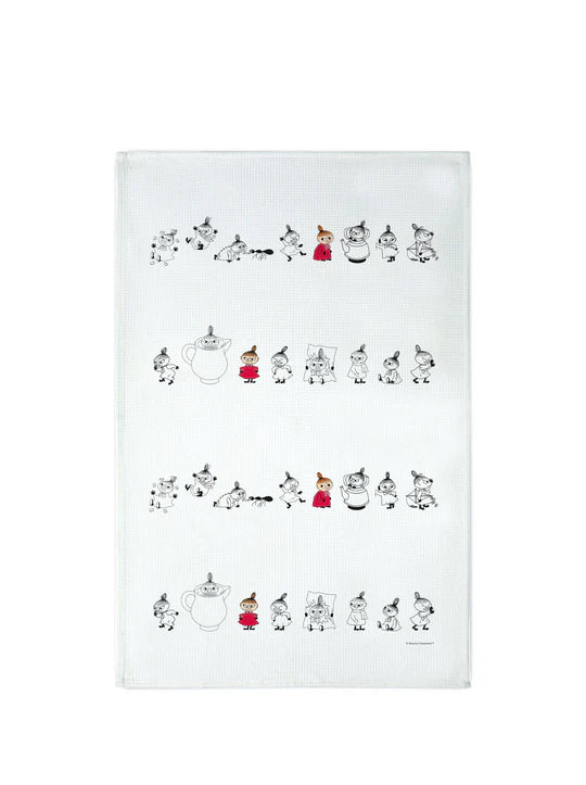 Kitchen towel / tea towel Moomin 'Little My Online'