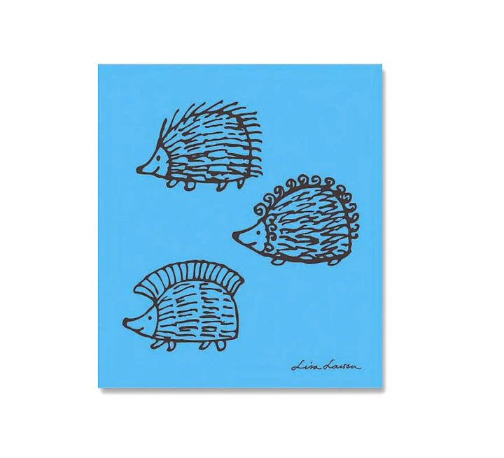 Dishcloth 'Iggy, Piggy & Punky (IPP) Blue'