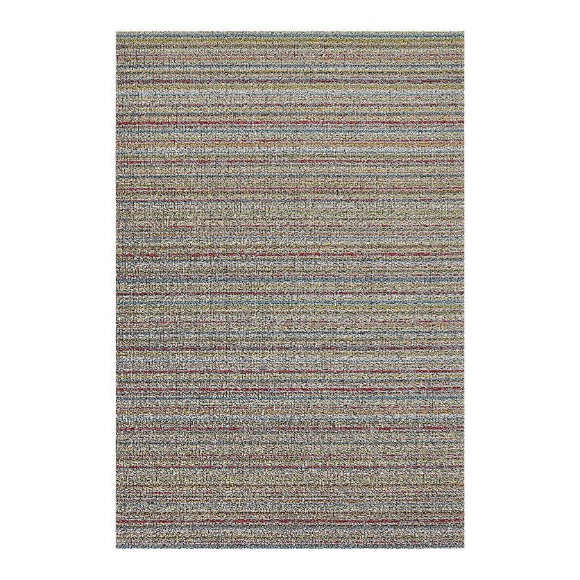Skinny Stripe Shag Mats - Soft Multi