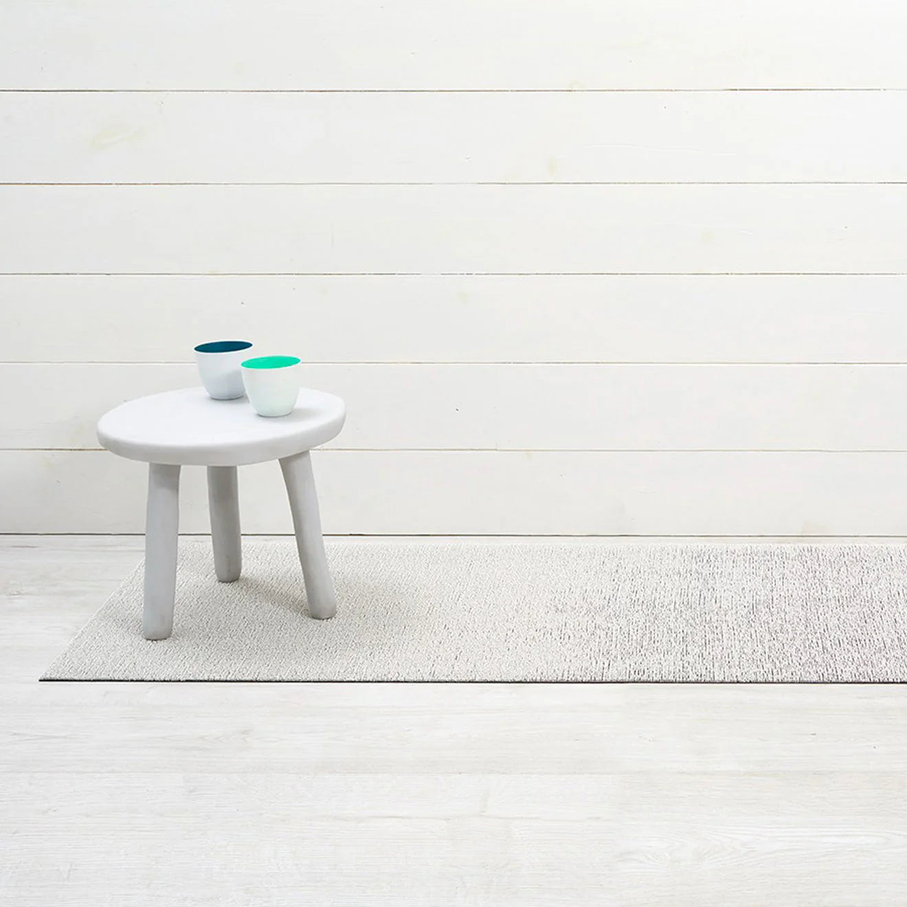 Solid Shag Mats - Snow