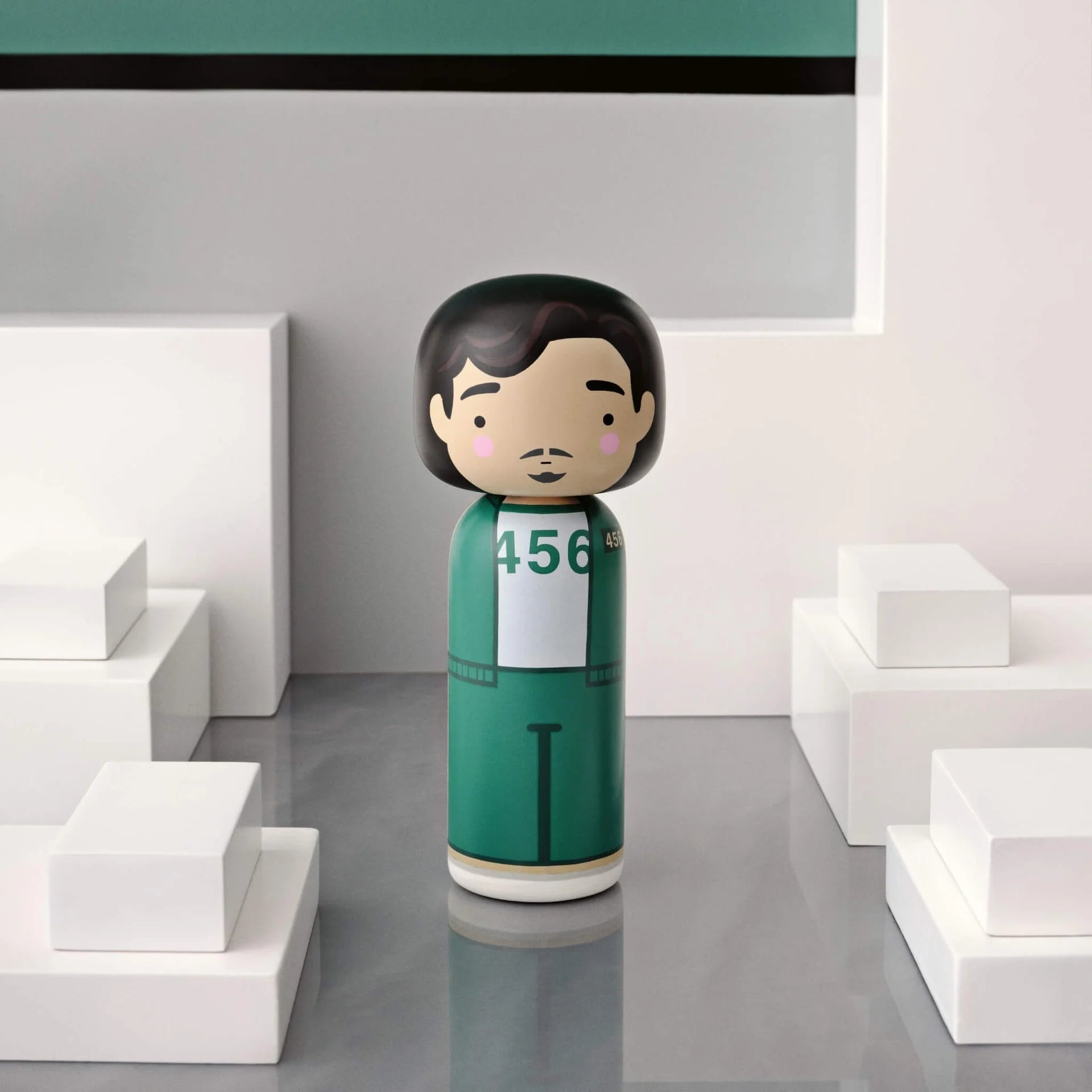 Kokeshi Doll by Sketch.Inc for Lucie Kaas - Squid Game, Player 456