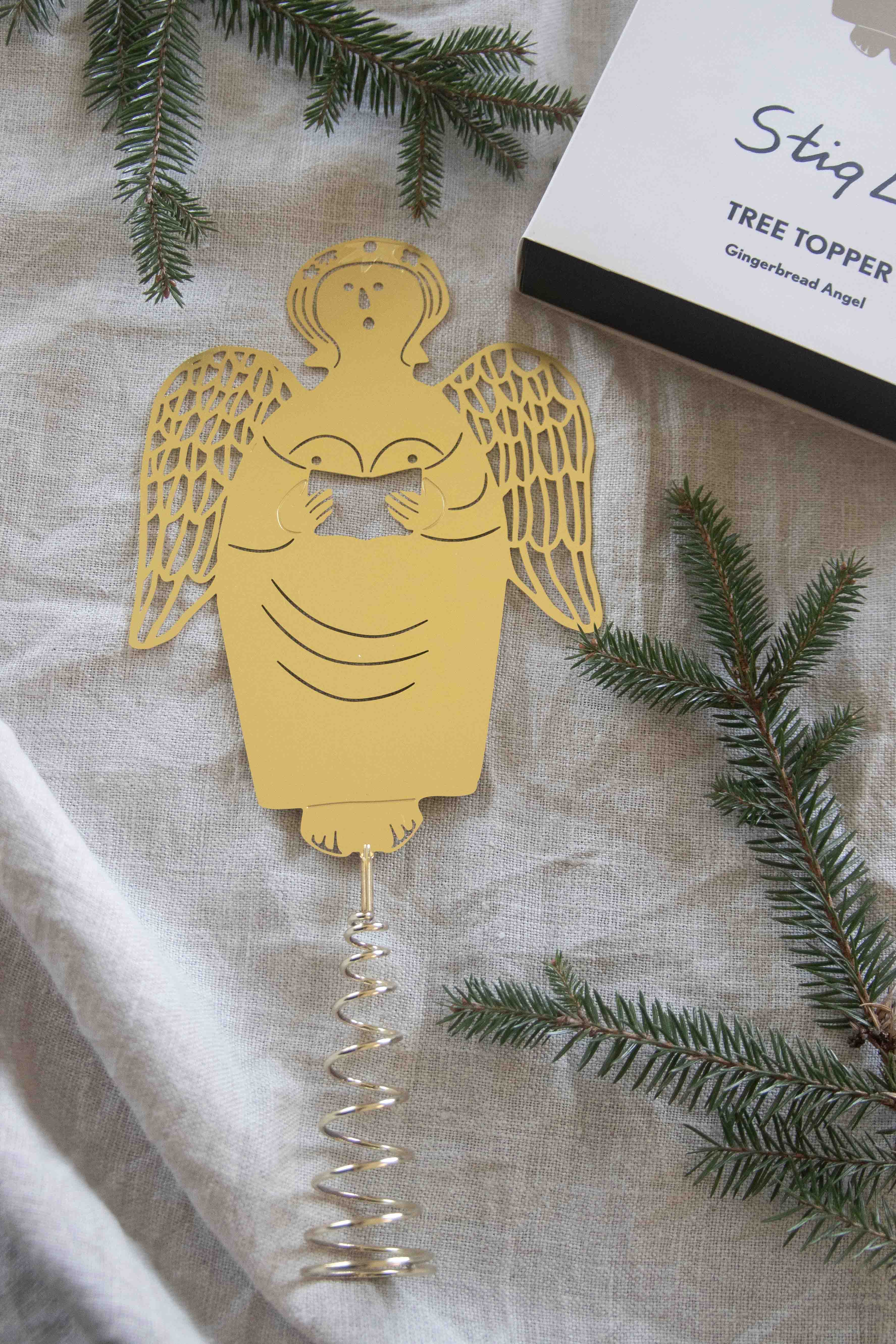 TOP DECORATION STIG Lindberg. GINGERBREAD ANGEL