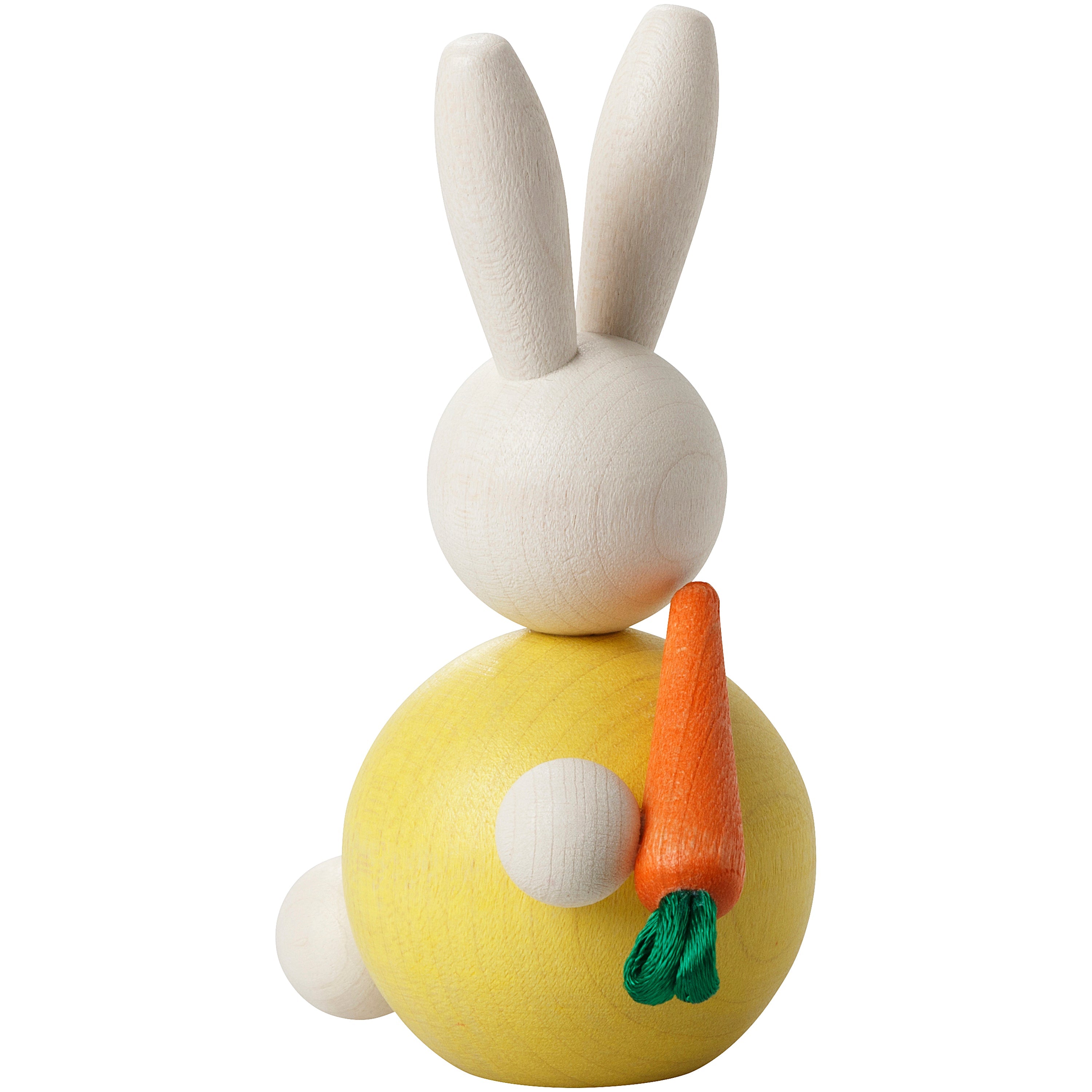 Rabbit 8.5 cm Jänö table decoration Rabbit with carrot White