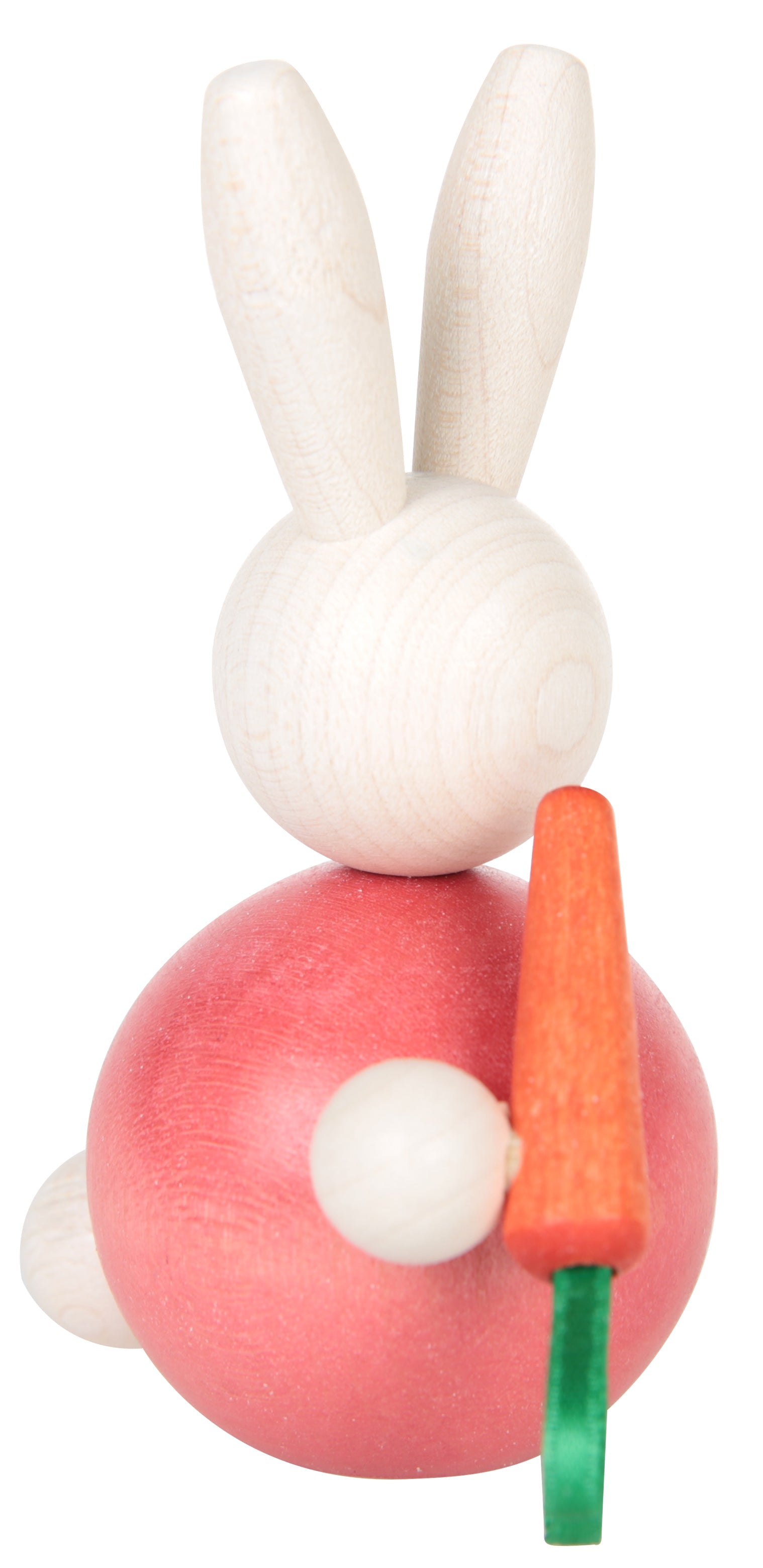 Rabbit 8.5 cm Jänö table decoration Rabbit with carrot White