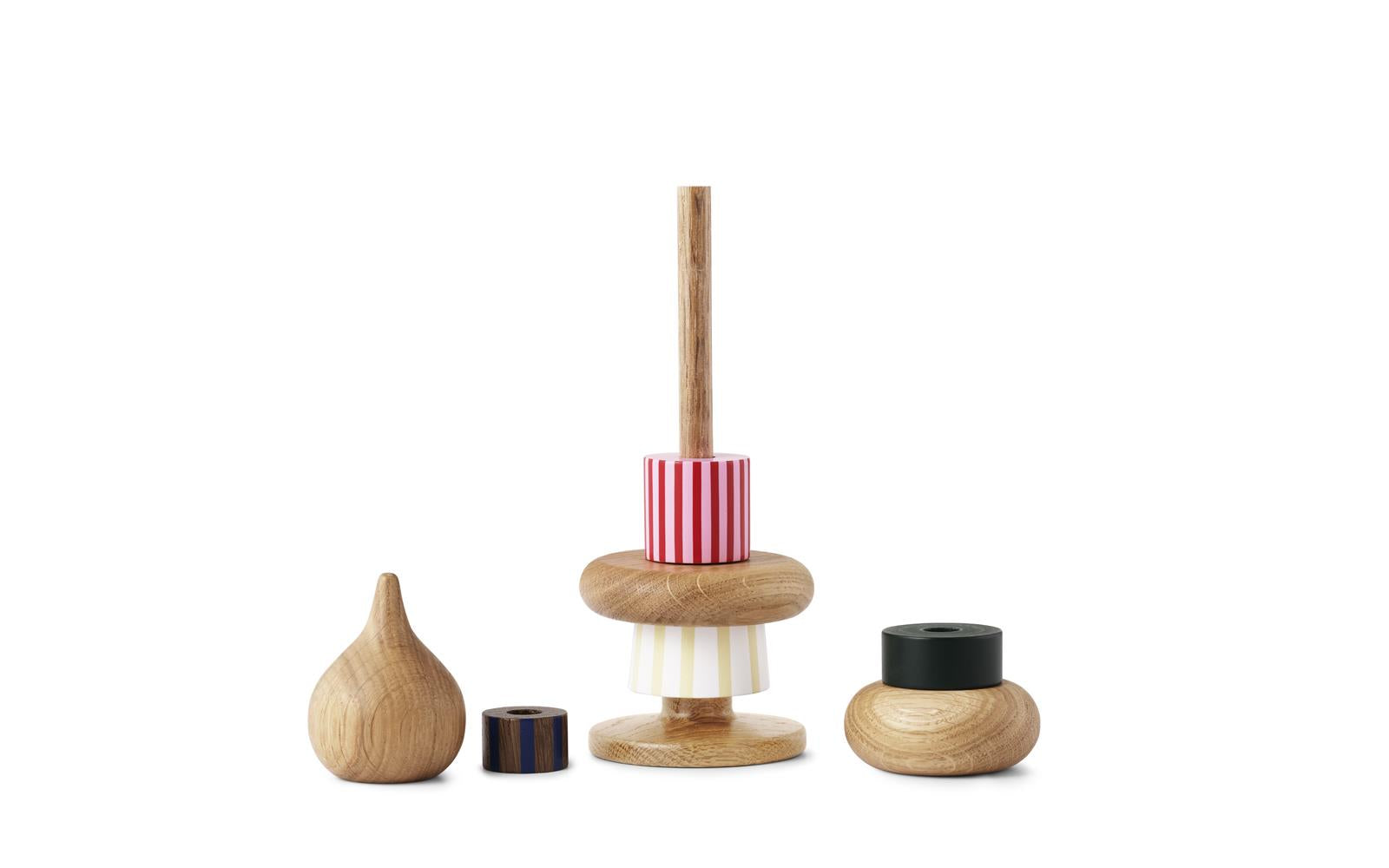 Tower Building Blocks Multicolor