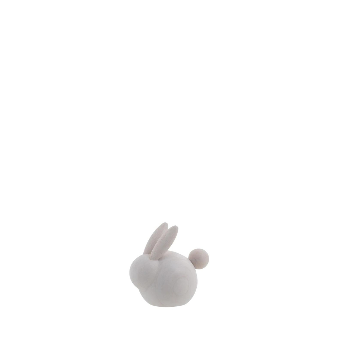 Rabbit 4cm PUPUNEN DECORATION Small rabbit White