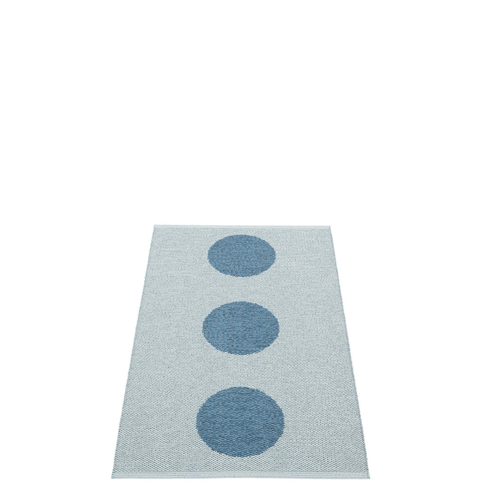 70x120 cm/2¼'x4'  VERA POP RIVER BLUE/BLUE FOG