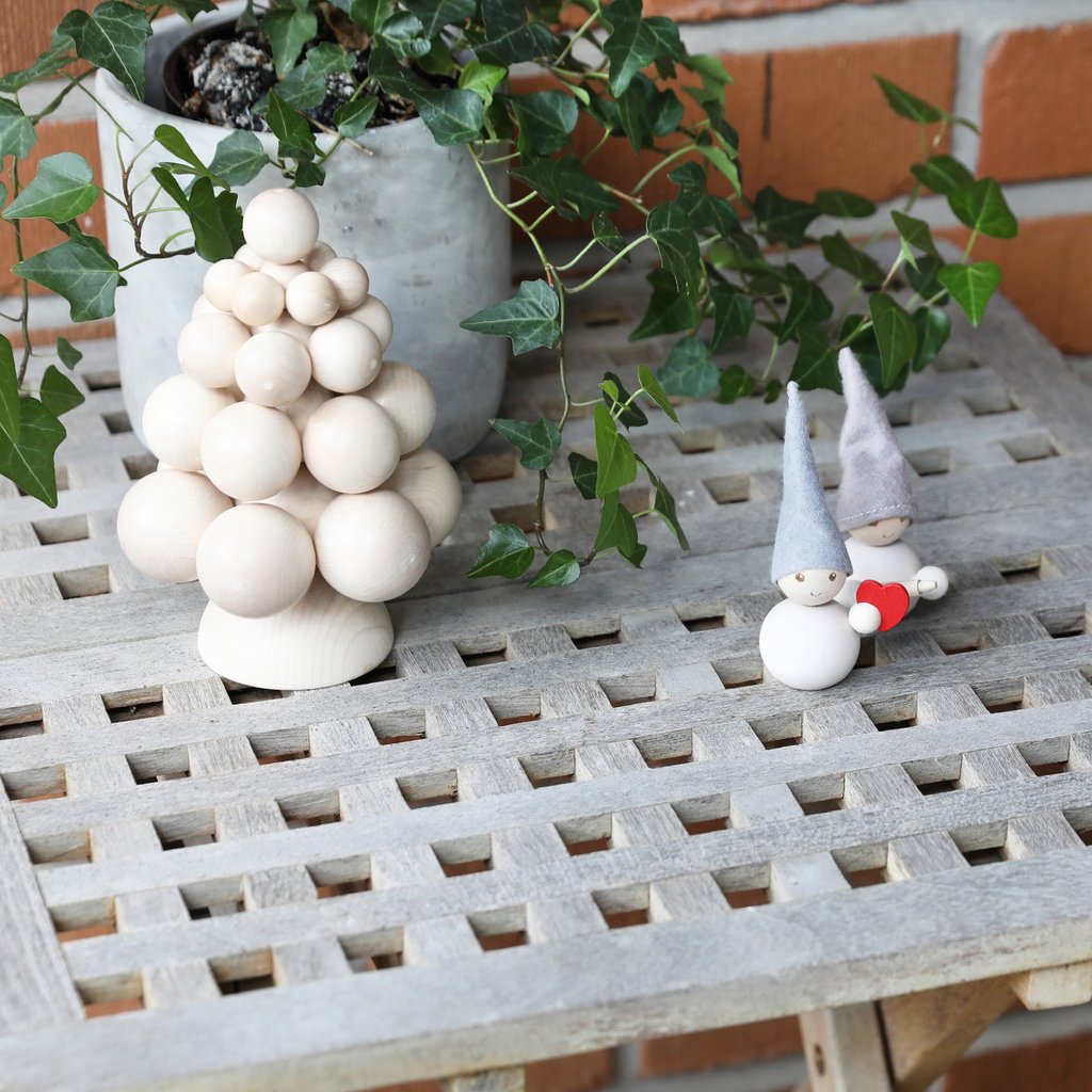 Christmas Tree KUUSINEN SPRUCE TREE DECORATION White