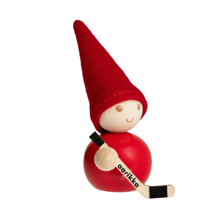 Tonttu Elf 9cm JÄÄKIEKKOILIJA / Elf Icehockey Player