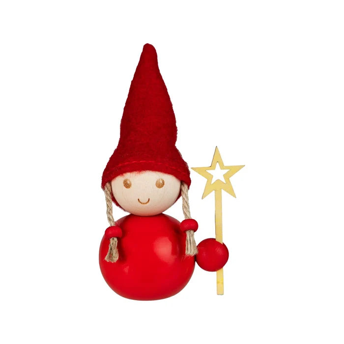 Tonttu Elf 9cm girl Star-bearer