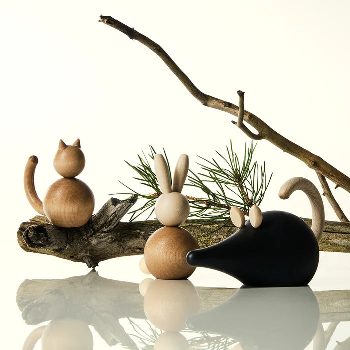 Wildcat sculpture, 6,5 cm, light brown