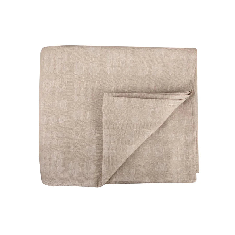 Helmi tablecloth, 140 x 300 cm, beige