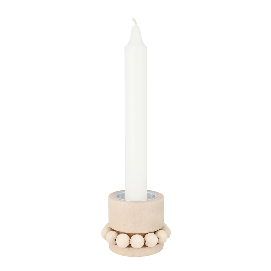 Candleholder Prinsessa tealight  U300 varnished wood