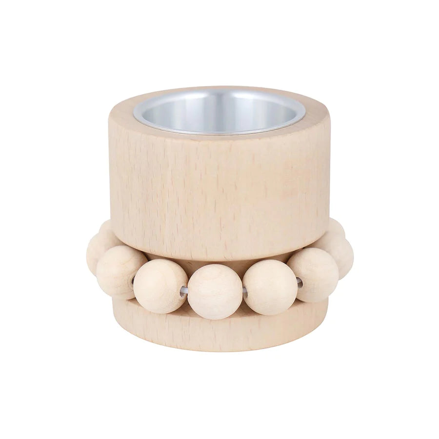 Candleholder Prinsessa tealight  U300 varnished wood