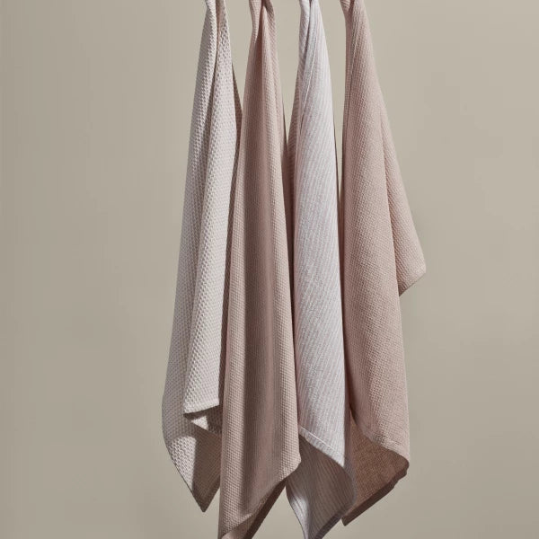 WIPE PERLA Set of 3 Dishcloths  25 x 25 cm - Sharkskin