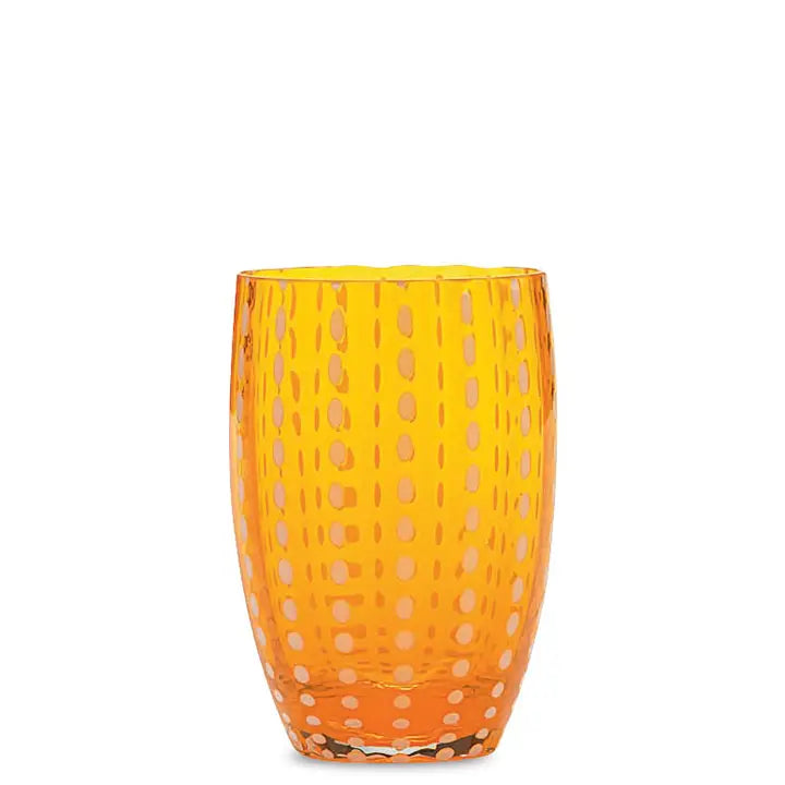 Perle Beverage Tumbler 10.8oz -Orange