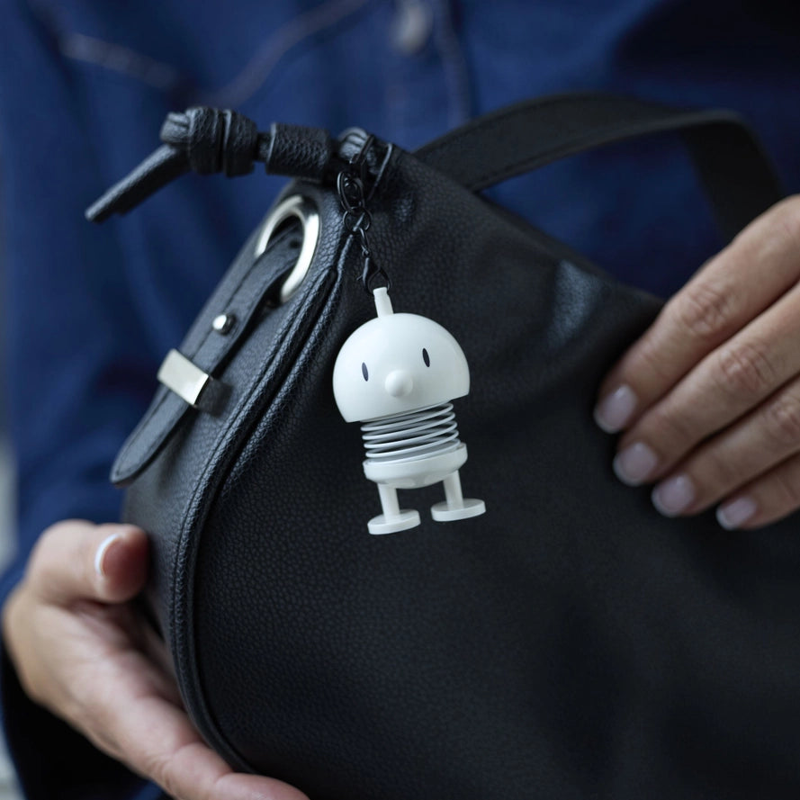 Mini BAG CHARM White